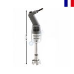 Mixeur Plongeant Combiné Professionnel – Pied Mixeur Inox 190 mm + Fouets – 270 W – Vitesse Variable – Mini MP 190 Combi | 34770 | ROBOT COUPE