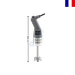 Mixeur Plongeant Professionnel 160 mm – 240 W – Vitesse Variable – Mini MP 160 V.V. | 34740 | ROBOT COUPE