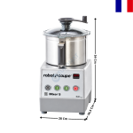 Blixer Professionnel pour Textures Modifiées – Cuve Inox 5,9 L – 1 500 W – 2 Vitesses – 400 V | 33259M | ROBOT COUPE