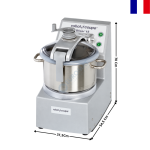 Blixer Professionnel pour Textures Modifiées – Cuve Inox 15 L – 3 000 W – 2 Vitesses - 400 V | 51511 | ROBOT COUPE