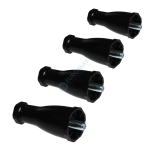 Lot de 4 Pieds Réglables 90 à 125 mm pour Machine à Glaçons IM-21 CPE "HOSHIZAKI" | AC-46257602 | HOSHIZAKI