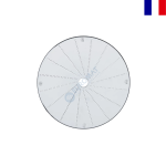 Disque de Coupe Professionnel ROBOT-COUPE – Râpeur Raifort 1 mm | AC-28055W | ROBOT COUPE