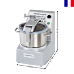 Blixer Professionnel pour Textures Modifiées – Cuve Inox 15 L – 3 000 W – Vitesse Variable - 230 V | 51507 | ROBOT COUPE