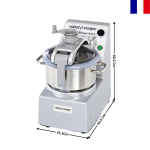 Blixer Professionnel pour Textures Modifiées – Cuve Inox 8 L – 2 200 W – Vitesse Variable - 230 V | 21305 | ROBOT COUPE
