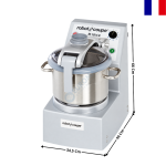 Cutter de Table Professionnel – Cuve Inox 11,5 L – 2 600 W – Vitesse Variable R-MIX® – 230 V - R 10 V.V. | 21485 | ROBOT COUPE