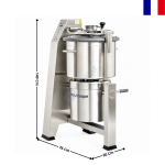 Blixer de Sol Haute Production pour Textures Modifiées – Cuve Inox Basculante 45 L – 10 000 W - 400 V | 53331 | ROBOT COUPE