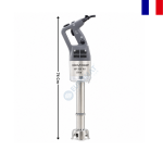 Mixeur Plongeant Professionnel – Tube Inox 350 mm – 440 W – 50 L – Vitesse Variable – MP 350 Ultra V.V. | 34840L | ROBOT COUPE