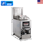 Friteuse à Pression gaz 8 Têtes - Computron 8000 - Formule ECO  | PFG691SS  | HENNY PENNY