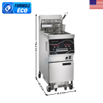Friteuse 1 Cuve de 14 L. avec Filtration Automatique - Série EEE | EEE141SS  | HENNY PENNY