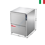 Lave-Verres 40 × 40 cm – 3 Programmes – CX WASH 40 | UB0702000SR19 | SIRMAN