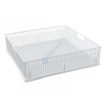 Panier à verres en fil métallique plastifié – 500 × 500 mm | AC-U3211 | SIRMAN